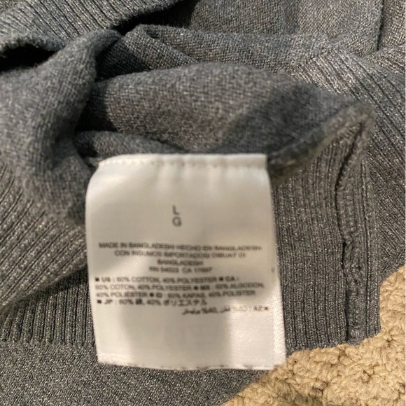 OLD NAVY Men's Gray Sweater Size L - Picture 4 of 10